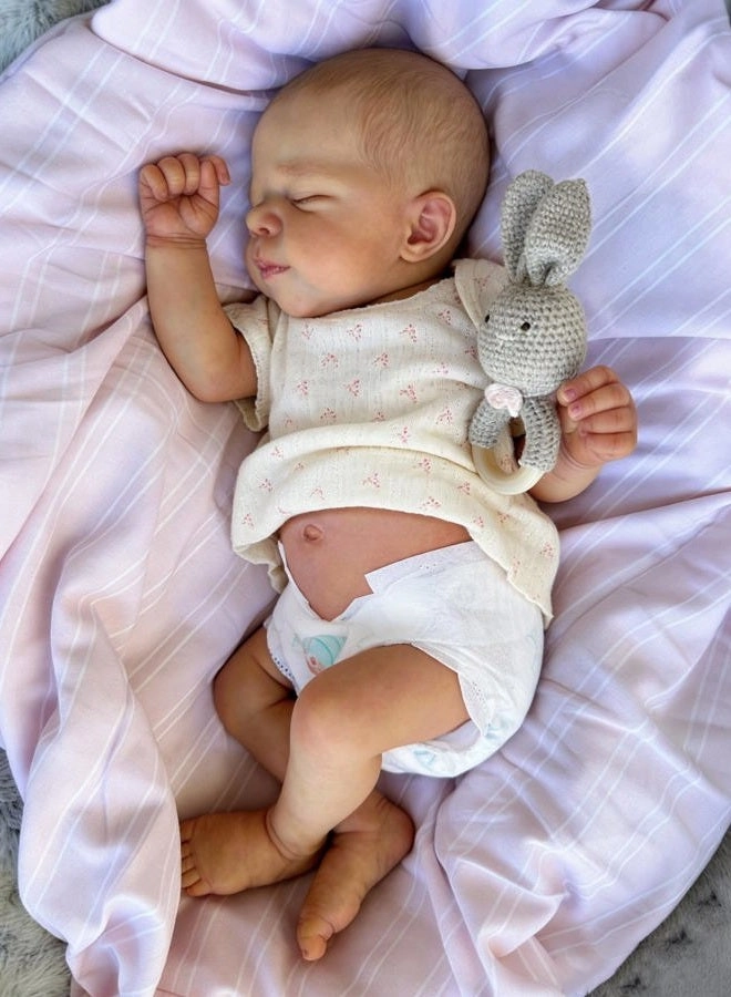Reborn Baby Doll - 18 Inch Silicone Boy Ages 3+