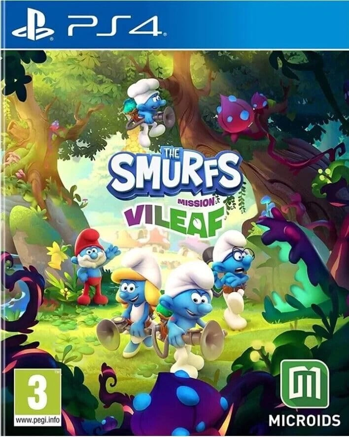 Microids The Smurfs: Mission ViLeaf - PlayStation 4