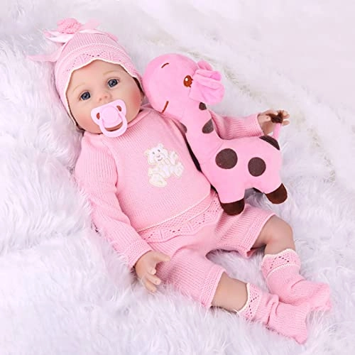 Reborn Baby Doll - 55cm 22" Vinyl Cotton Body