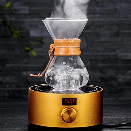 Glass Coffee Kettle - Reusable Filter Stainless Steel