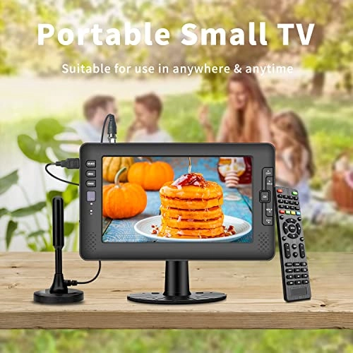 IPS Screen Portable TV - 480p 9"