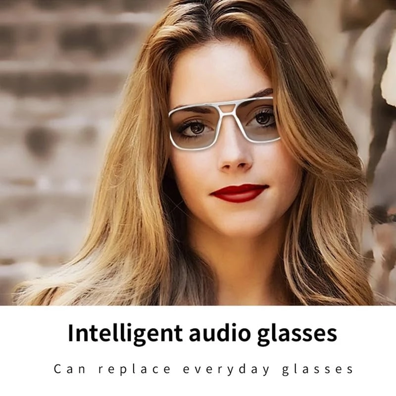AI Smart Glasses - Real Time Translation Electrochromic lenses 320mAh battery