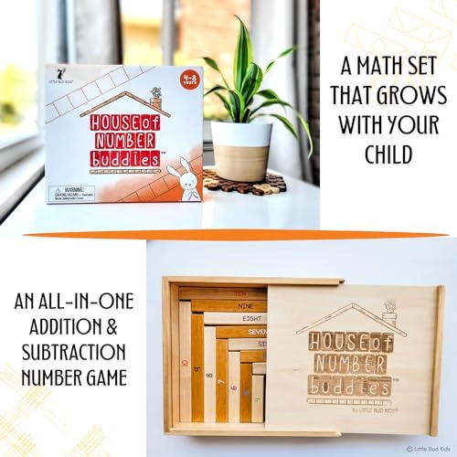 House of Number Buddies - 4 - 8 years 98 pieces