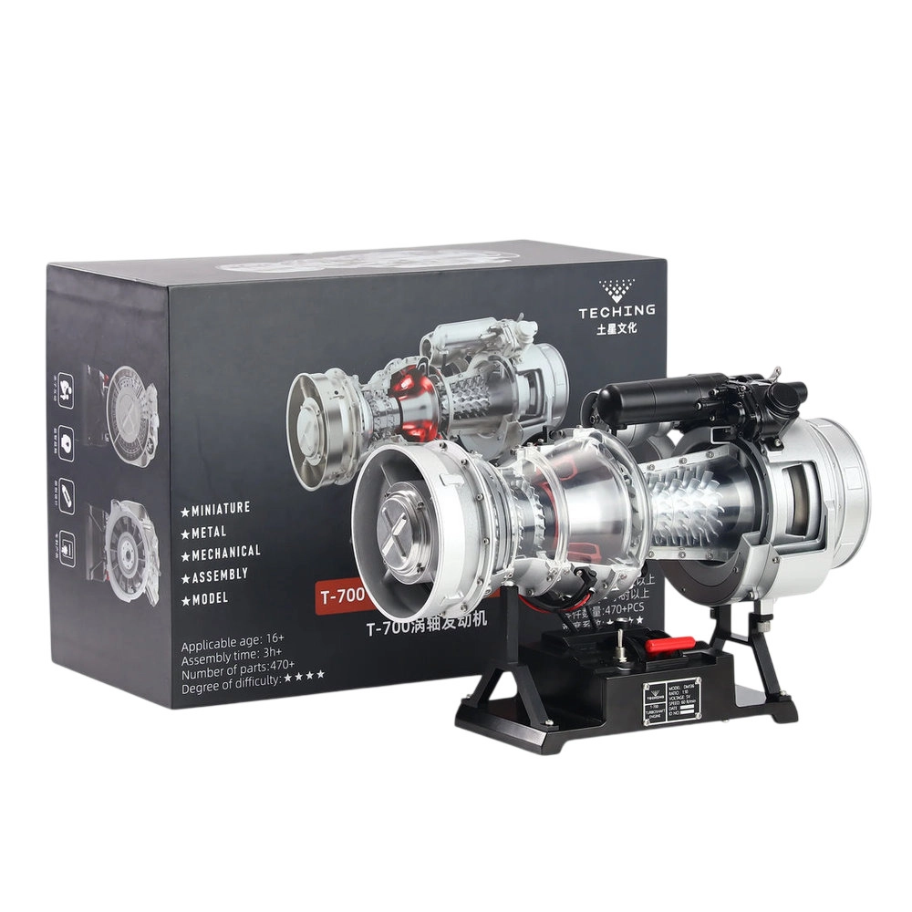 TECHING T-700 Turboshaft Engine - 470+ pcs
