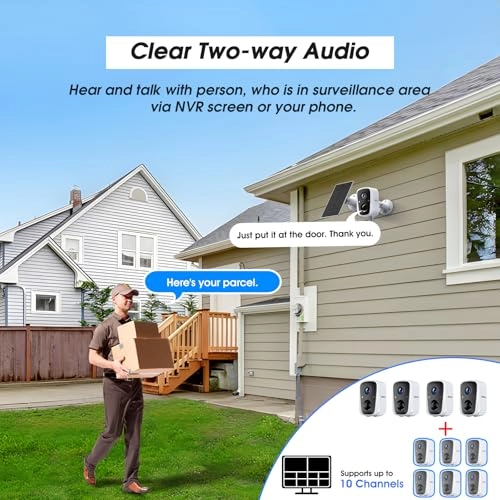 NVR-1008M-b - 4 Cameras 10 channels 2K