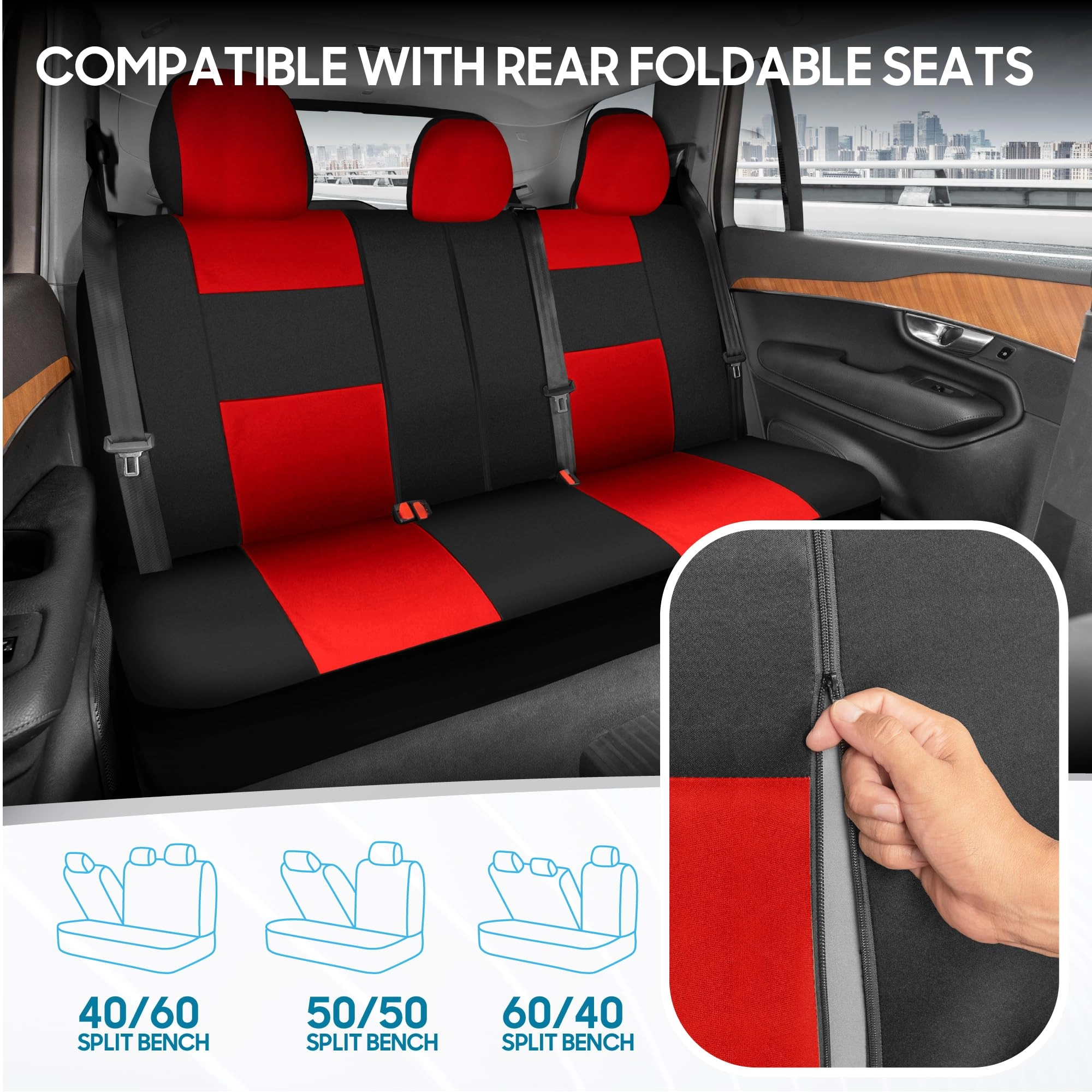 PolyPro Car Seat Covers - Solid Beige Universal Fit