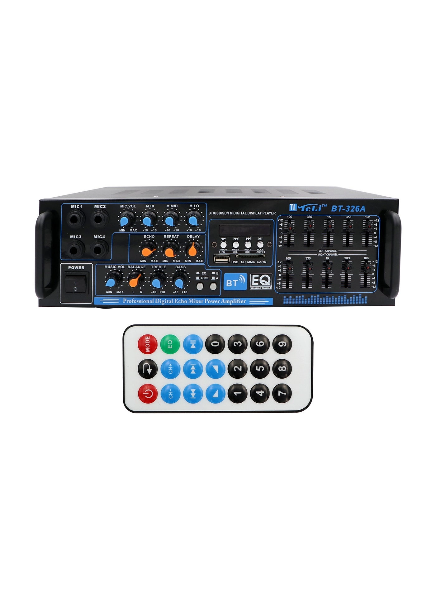 Professional Digital Echo Mixer Power Amplifier