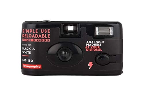 Simple Use Reloadable Film Camera - ISO 400 35mm Built-in flash