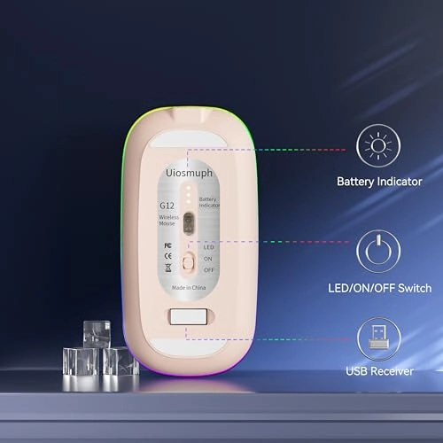 Tri-Mode Rechargeable Mouse - Wireless