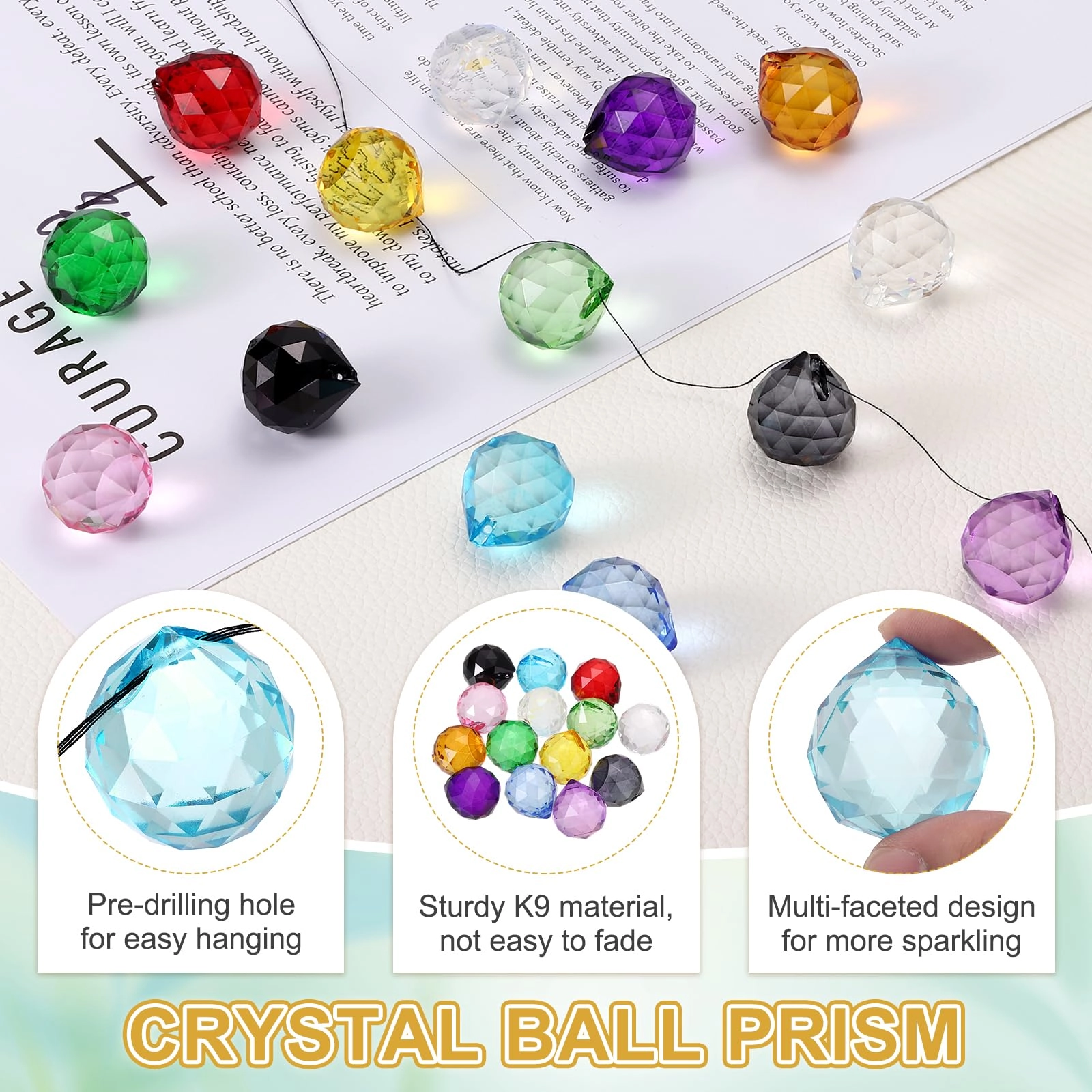 Crystal Ball Prism - K9 Crystal