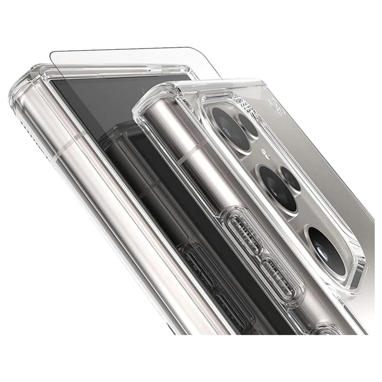 Case With Screen Protector for Galaxy S24 Ultra