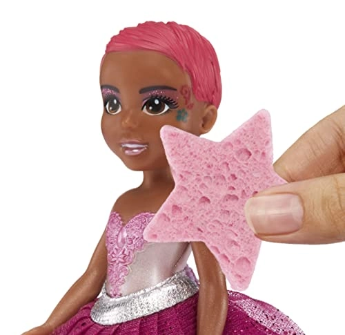 Bella Small Doll - Pink + Little Unicorn Ribbon - Multicolor