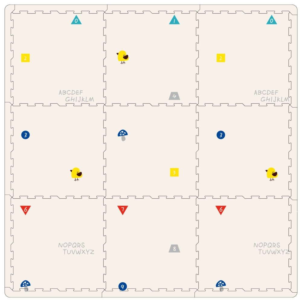 Foldable & Reversible Playmat - Best Friend 6 months