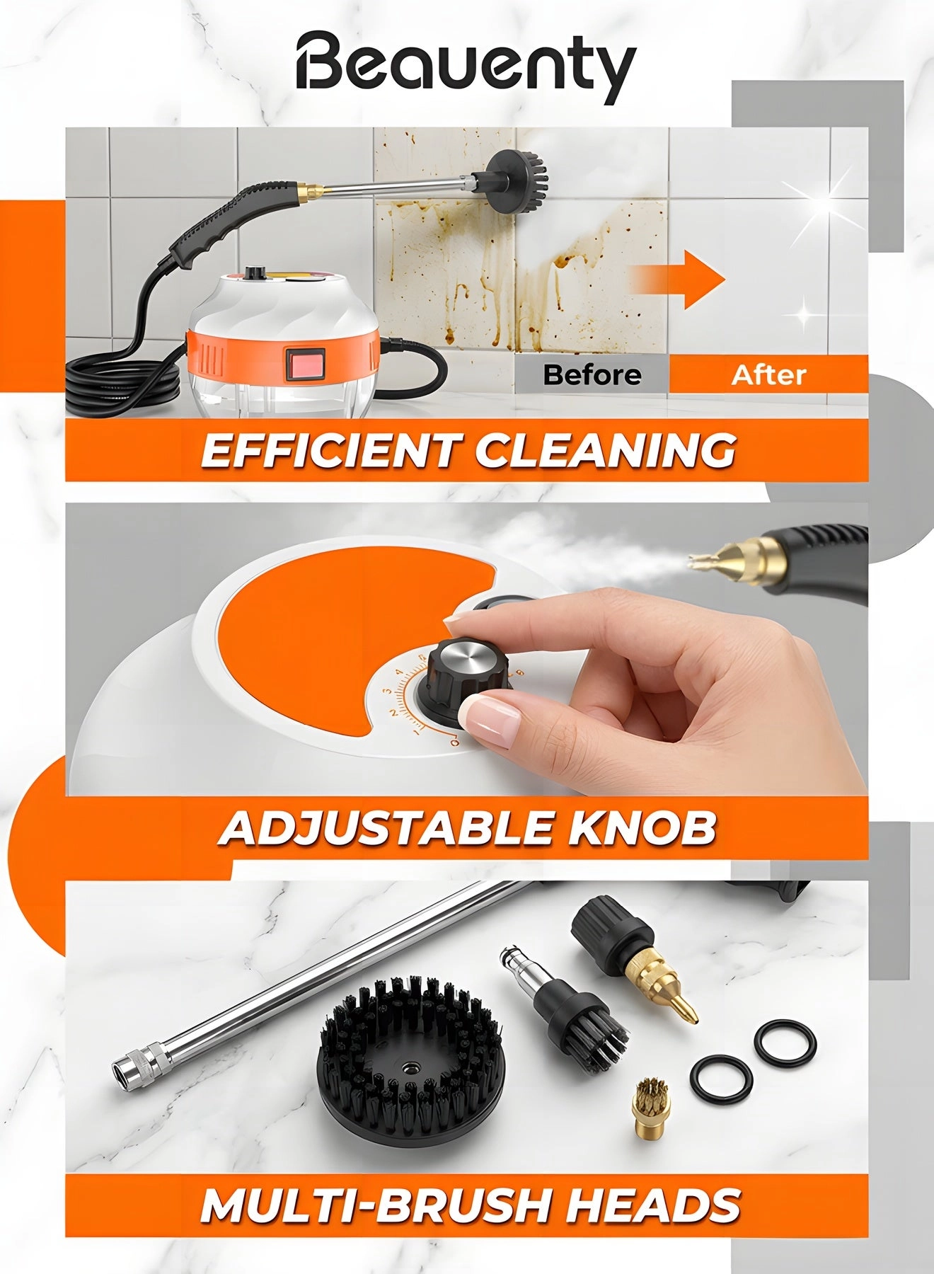 Steam Cleaner - 1 Liters