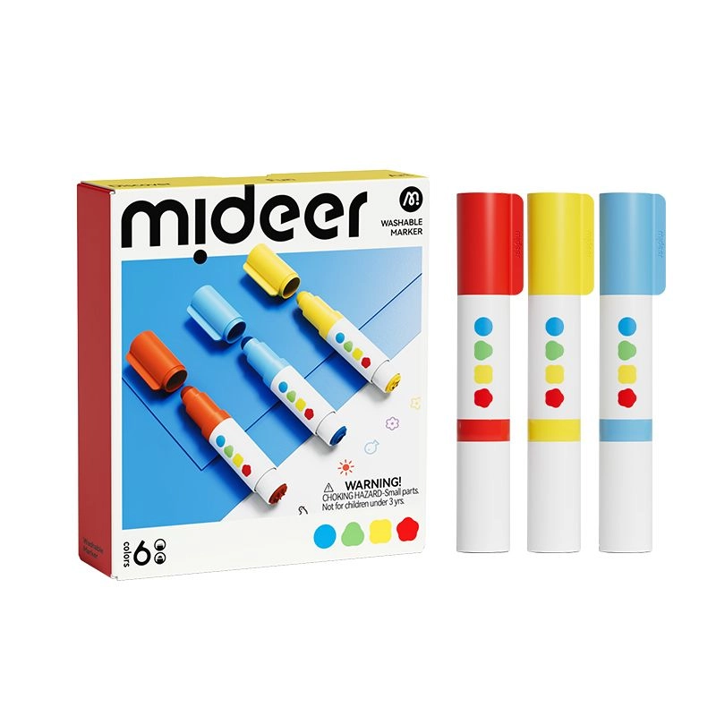 Dual Tip Washable Markers - Multi Colour
