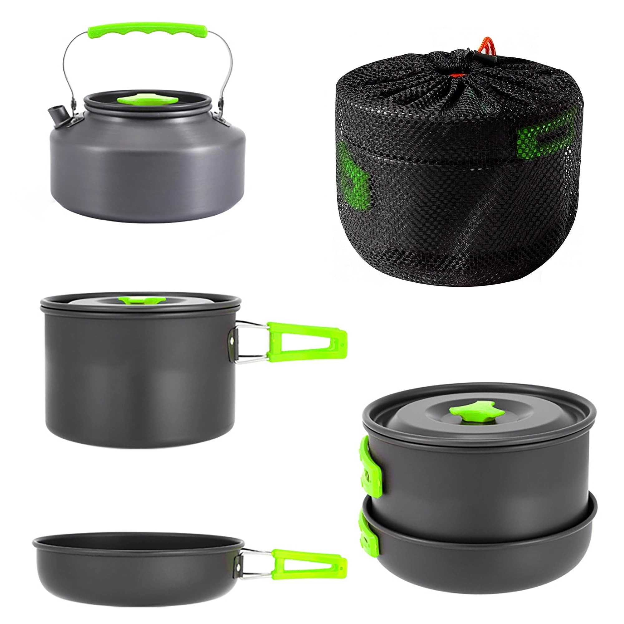 Camping Cookware Mess Kit - 4 piece(s) 1.1L