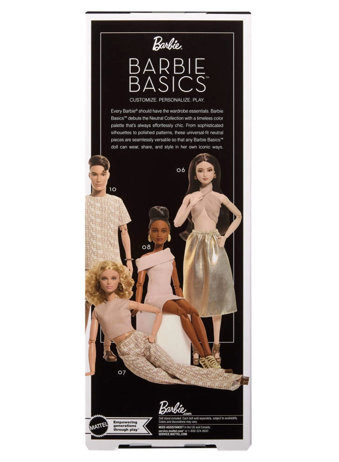 Barbie Basics Model 07 - Blonde Made-to-Move