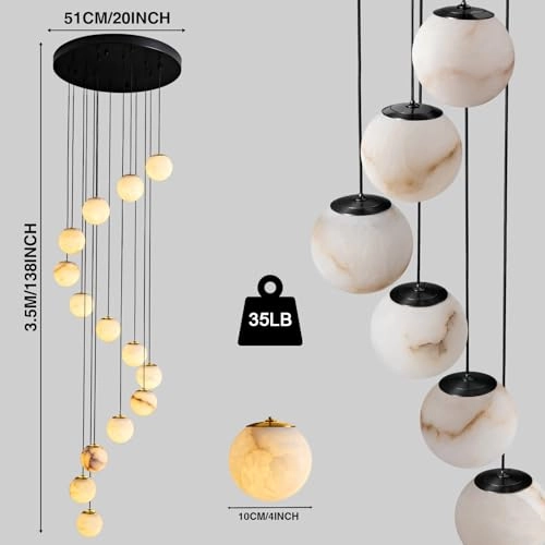 Foyer Chandelier - 138in/350cm