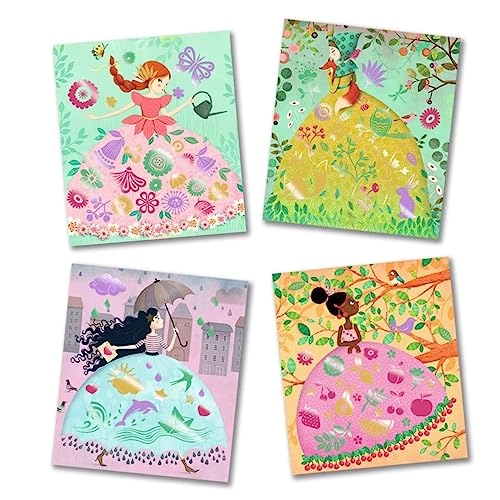 Artistic Patch - Fair Maidens 12 illustrated cards