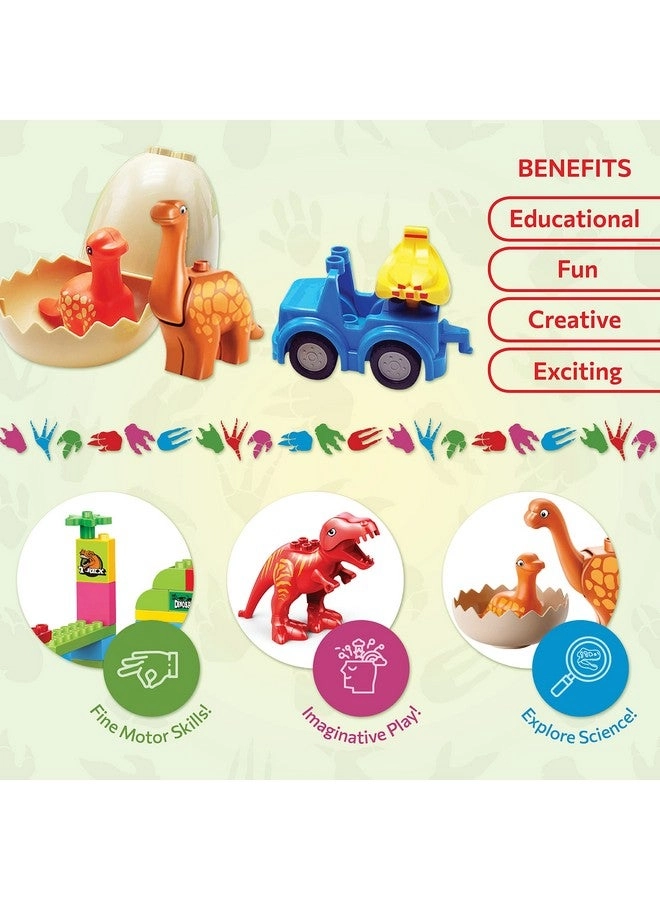 Dinosaur Blocks - 72 pcs Jurassic Era