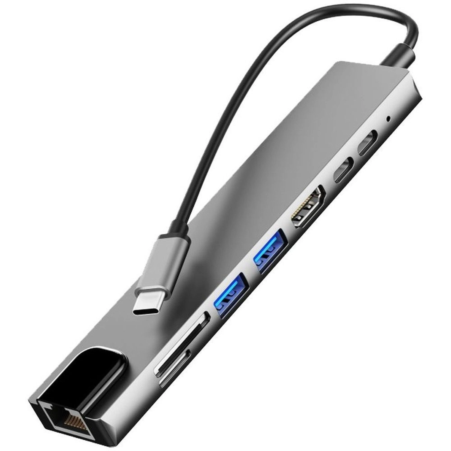 Inet 8-in-1 USB-C Hub - True