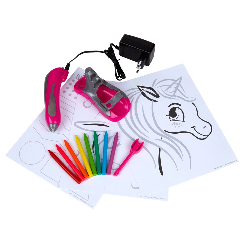 Unicorn Style Neon Crayon Melter