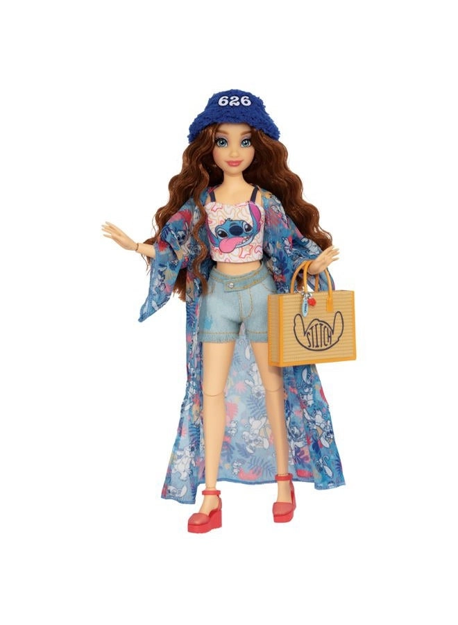 Stitch Fashion Dolls - 11.5" Red Hair Two Complete Mix-and-Match Outfits