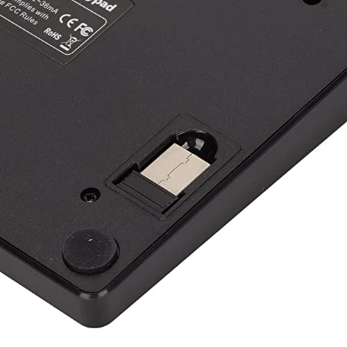 Wireless Numeric Keypad - 35 Keys 2.4G Wireless