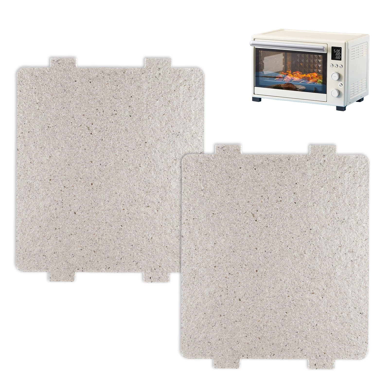 larrel Waveguide Cover - 2 Pcs 3.92 Inch x 4.6 Inch Universal Mica
