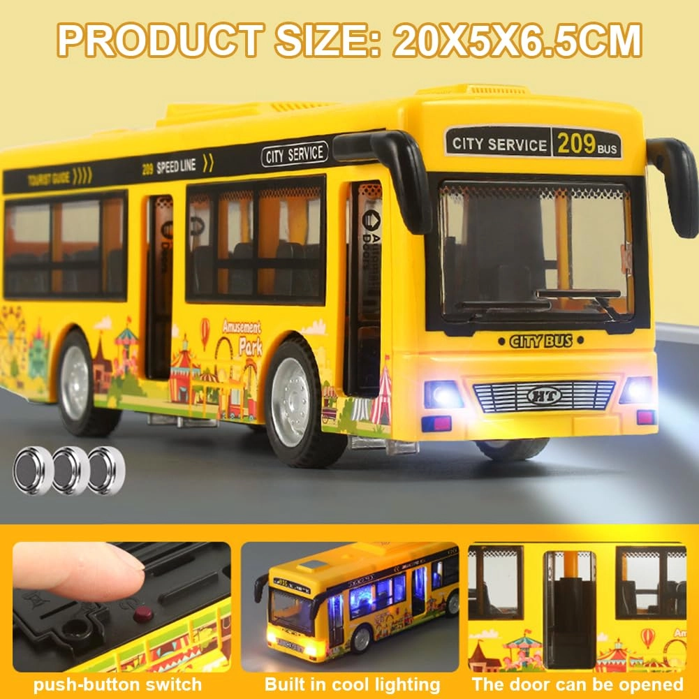 Bus Model Car - 1pcs