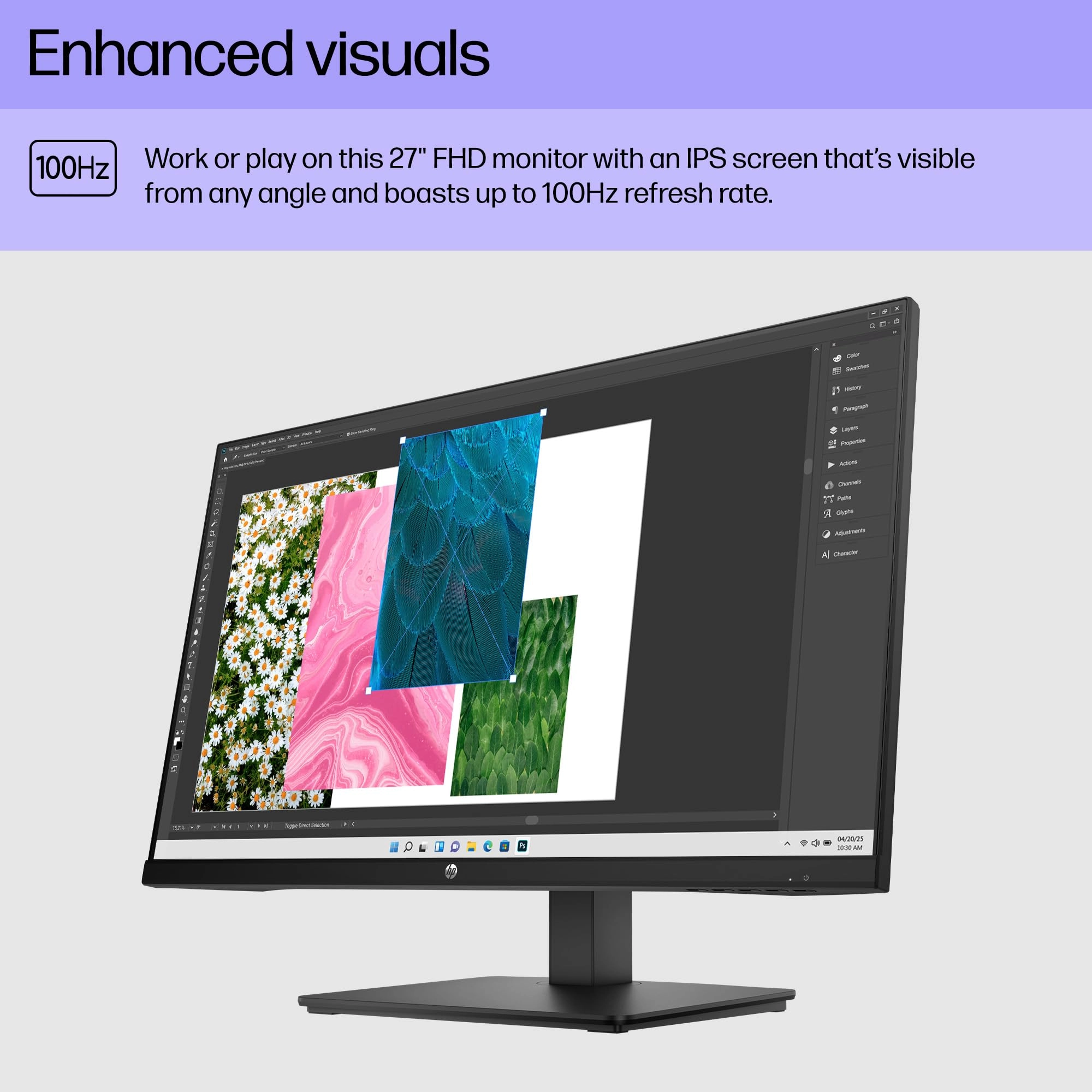 327pe - B1GM6AA#ABB 27" 1920 x 1080 pixels