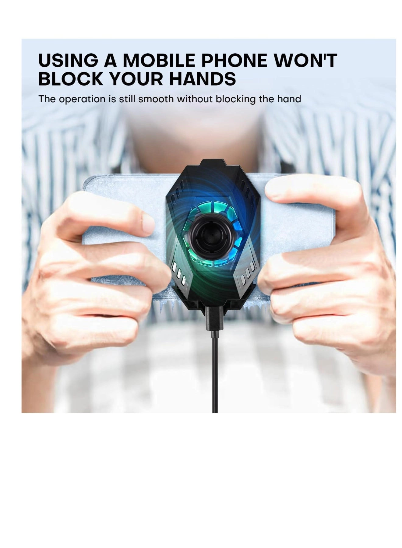 Phone Cooler - Semiconductor Cooling Fan