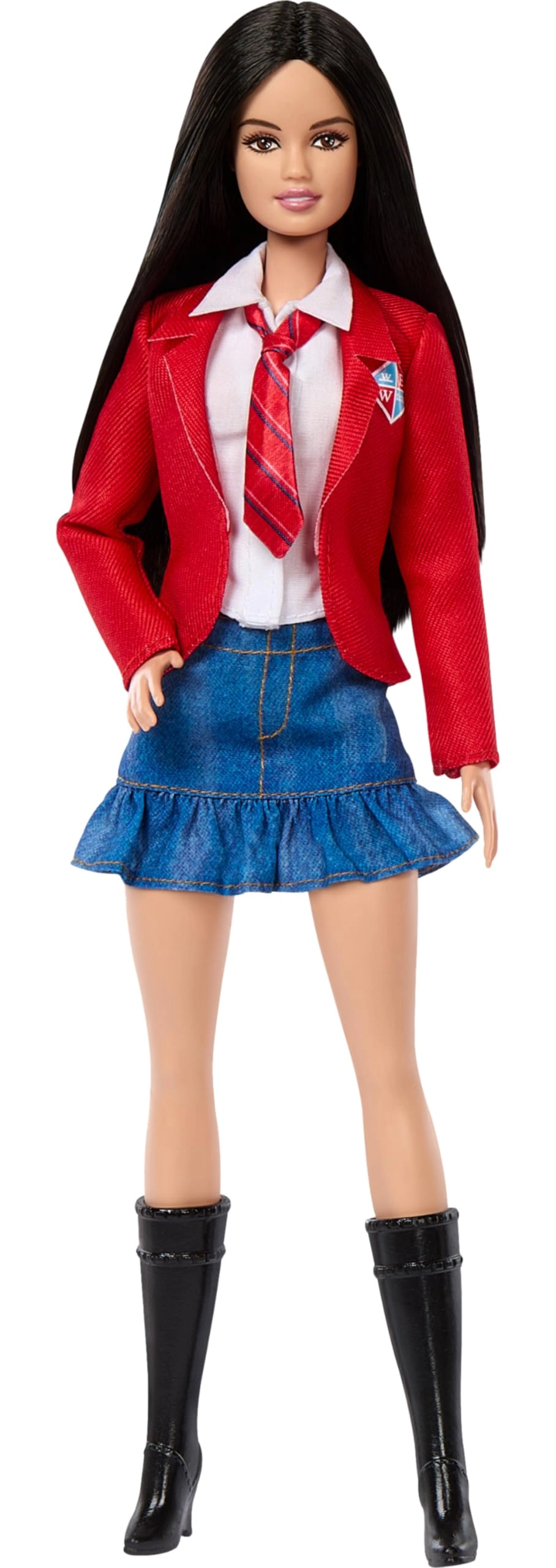 Barbie Lupita Doll - Removable School Uniform Long Blonde Hair Ages 3+