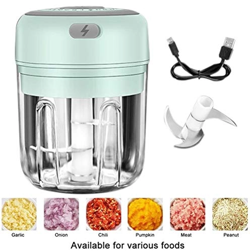Garlic Onion Ginger Chopper - 250ml USB charging