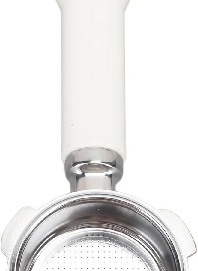 Acouto Bottom Porta - White Stainless Steel