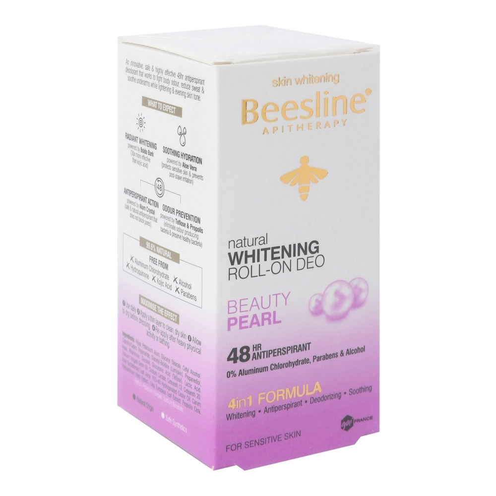 Whitening Roll-On Beauty Pearl Deodorant - Light, Fresh Fragrance