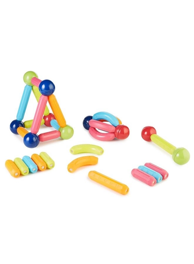 Magnetic Bar Blocks - Construction 36 pcs