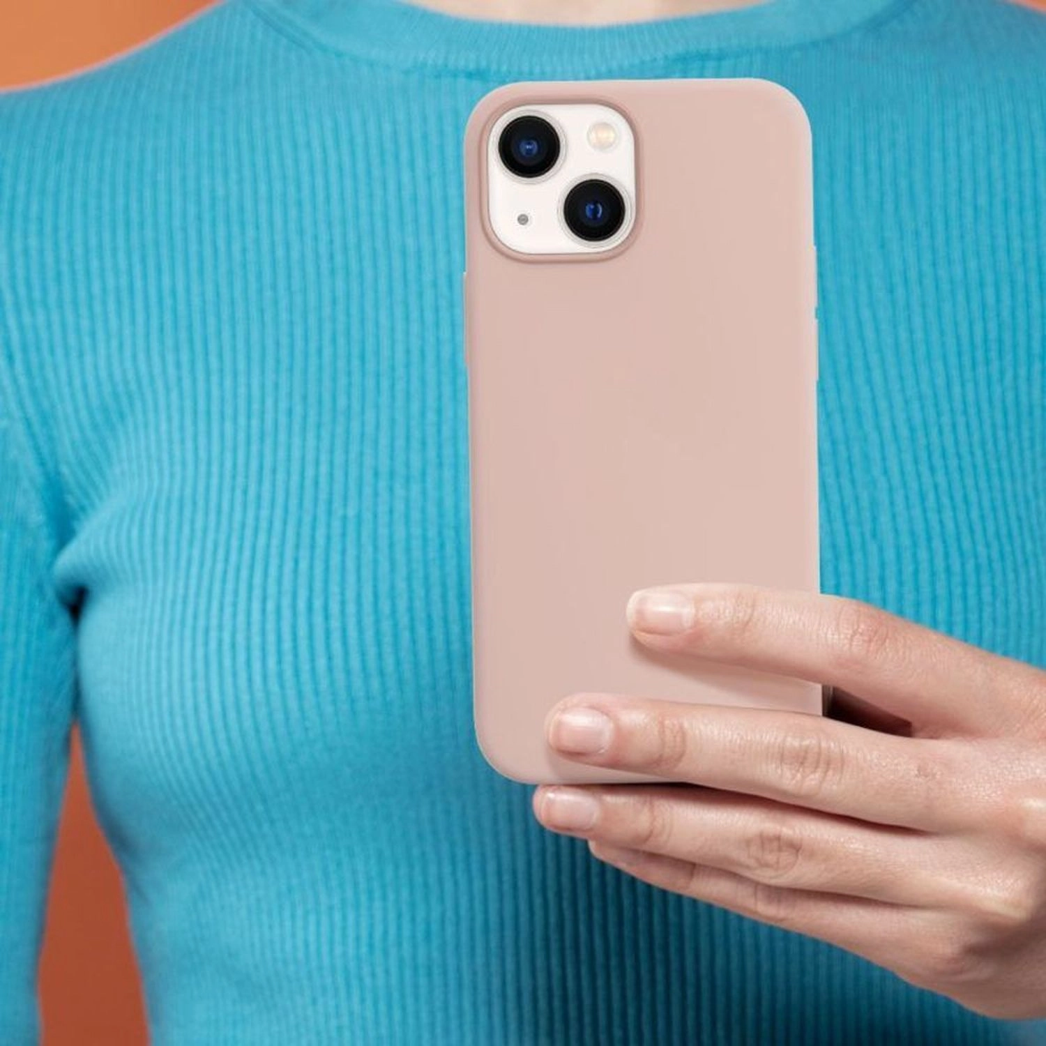 Tint Silicone Magsafe Case - Silicone, TPU and Microfiber Back Case for iPhone 14