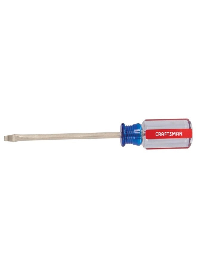 Craftsman Screwdriver Slotted Screwdriver 1/8-in x 4 in