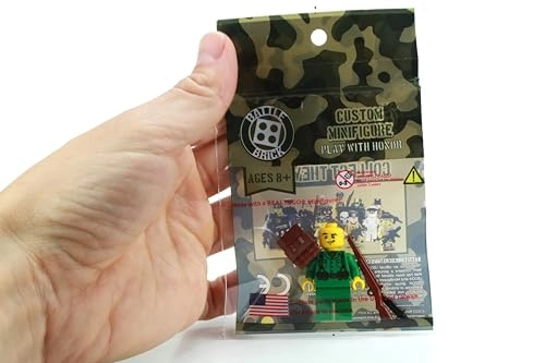 US Army WW2 - Rifleman Soldier (Battle Brick Custom Minifigure)