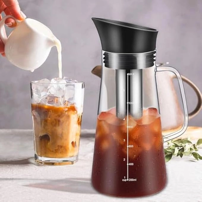 Cold Brew Maker - 800Ml Leakproof Airtight Lid
