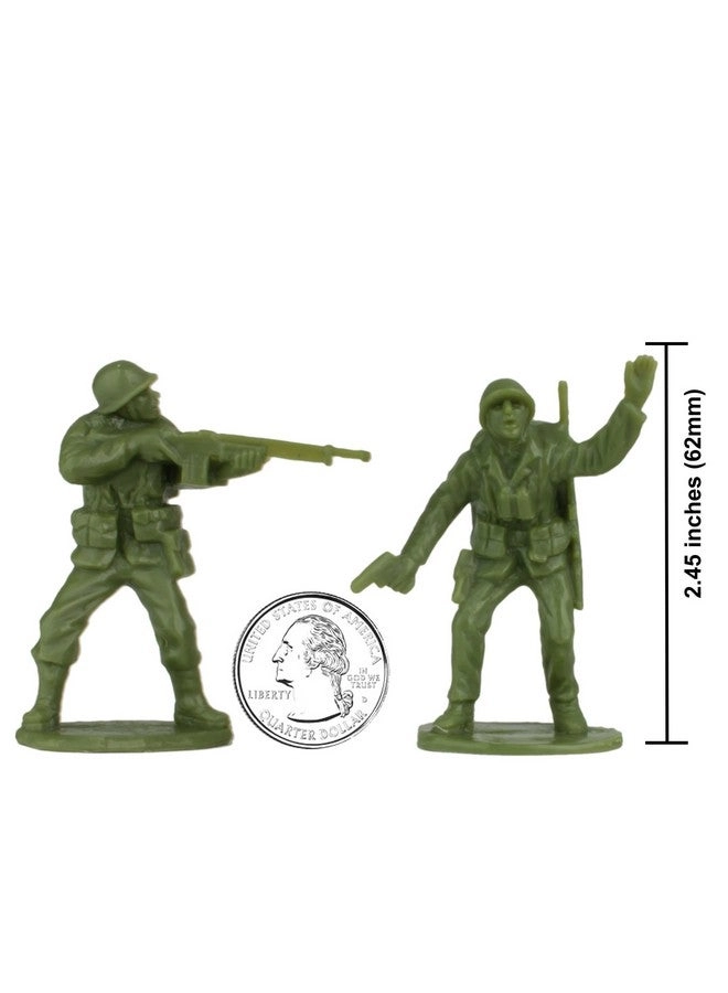 WW2 Iwo Jima - US Marines Plastic Army Men 36 pcs