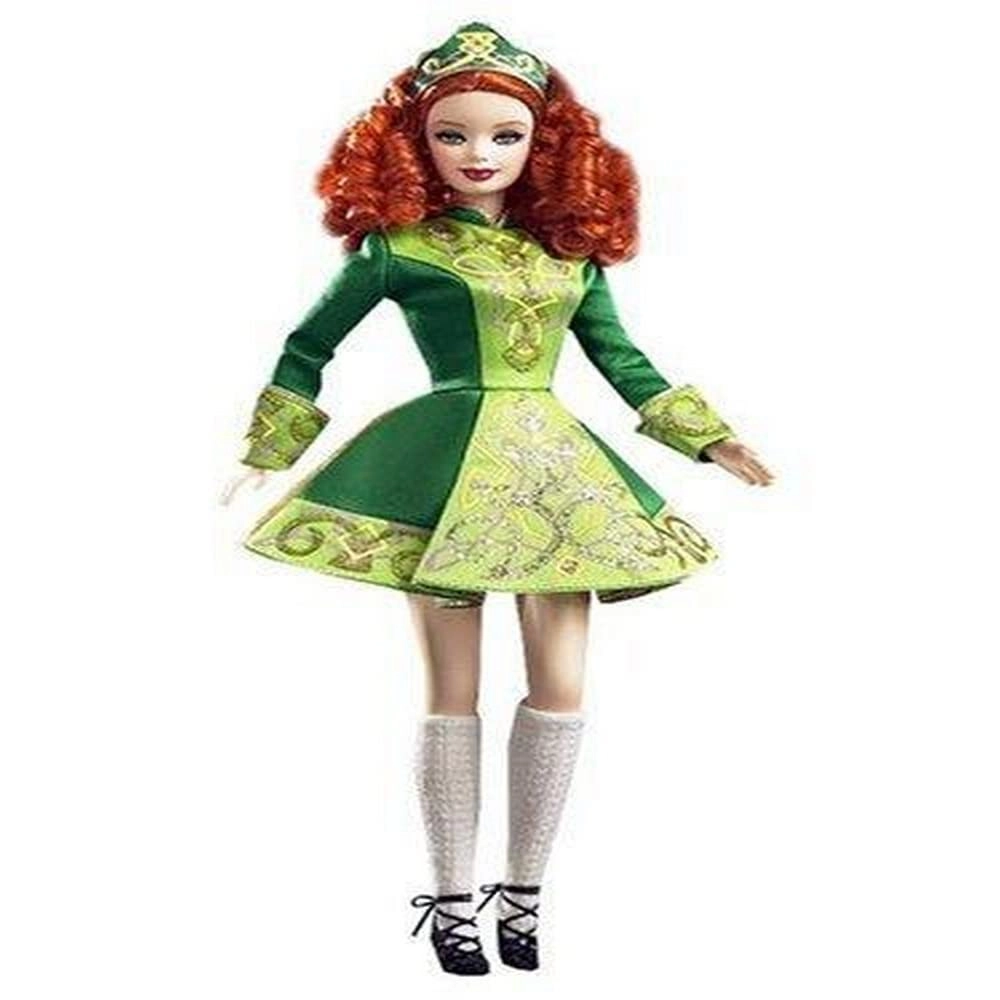 Mattel Barbie Festivals Of The World Irish Dance - Red-haired Ages 7+