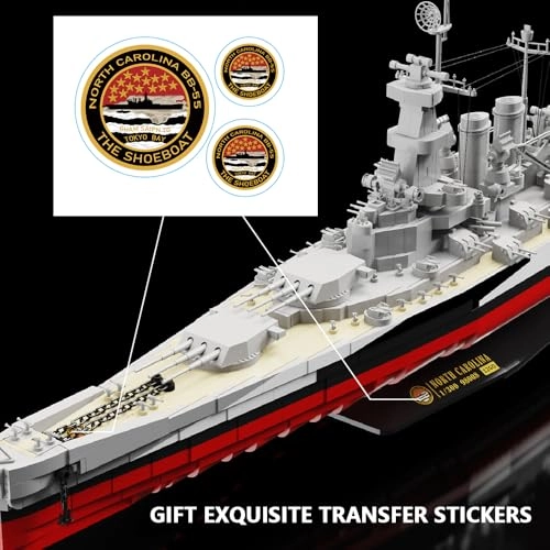 USS North Carolina - 2662 pcs