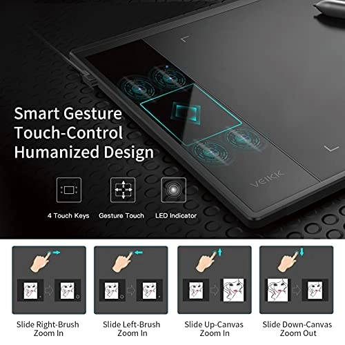Graphics Drawing Tablet - 10x6 Inch 8192 Levels
