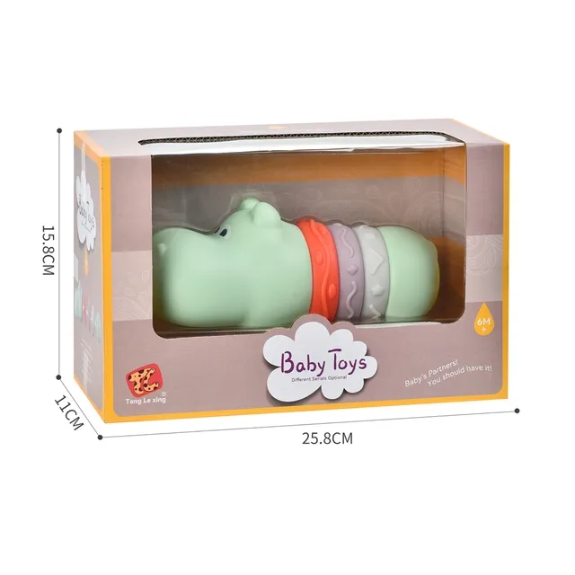 Hippo Bay Baby Toys - 6 months PVC