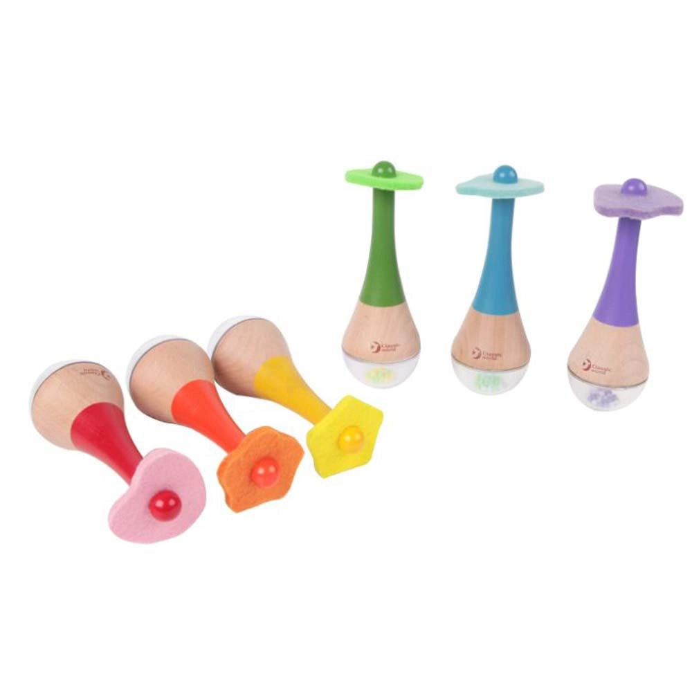 Rainbow Maracas - Suitable for 10 months & above