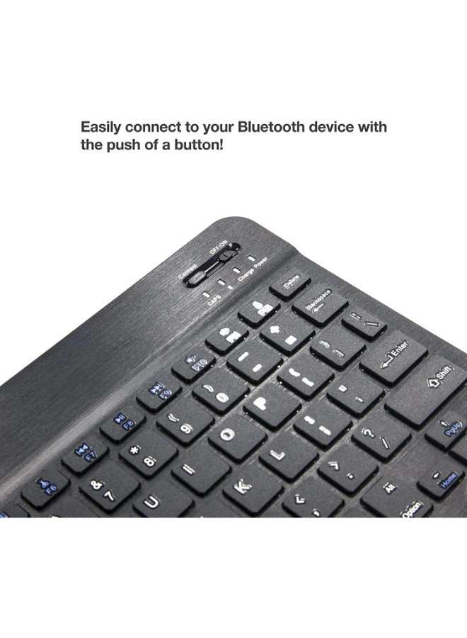 Round Keycap Touch Keyboard Case - Wireless