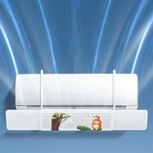 Air Conditioner Deflector - White Universal Adjustable Vent