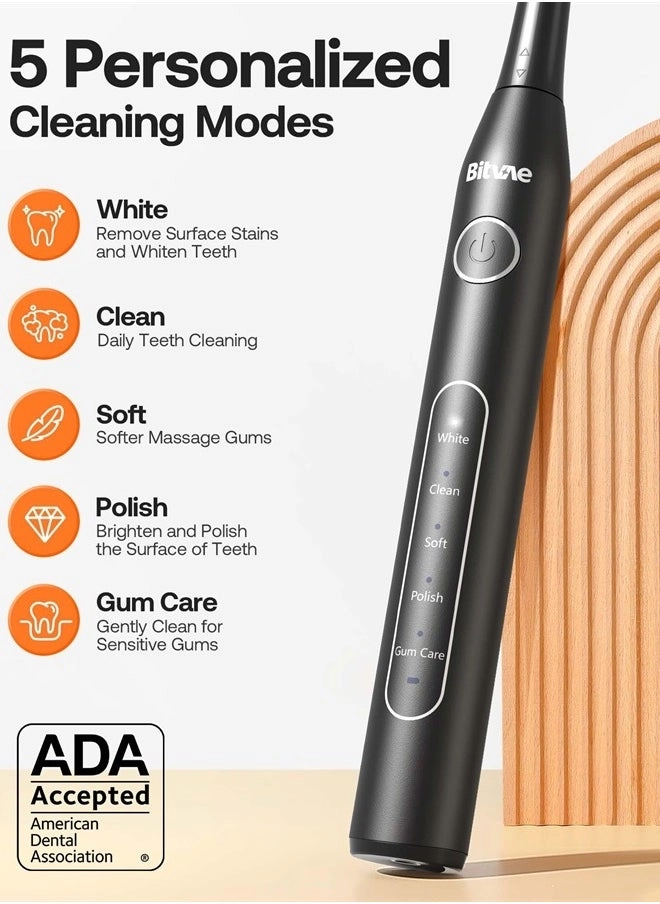 D2 - 40000 movements per minute 8 Replacement Heads 5 Modes